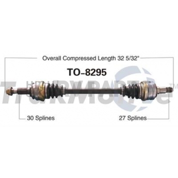 TrakMotive CV Axle Shaft - TO-8295