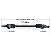 TrakMotive CV Axle Shaft - VO-8056