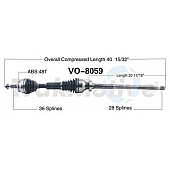 TrakMotive CV Axle Shaft - VO-8059