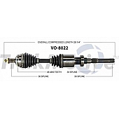 TrakMotive CV Axle Shaft - VO-8022