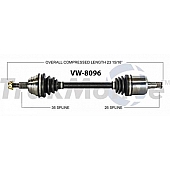 TrakMotive CV Axle Shaft - VW-8096