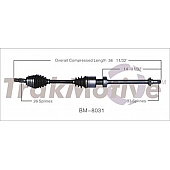 TrakMotive CV Axle Shaft - BM-8031