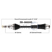 TrakMotive CV Axle Shaft - SB-9003HD