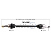 TrakMotive CV Axle Shaft - GM-8280