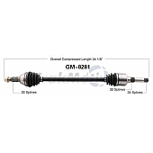 TrakMotive CV Axle Shaft - GM-8281
