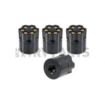 True Spike Lug Nut Cover - LGC045BK