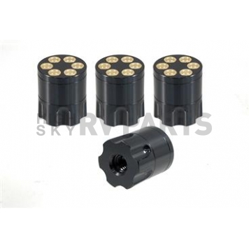True Spike Lug Nut Cover - LGC046BK