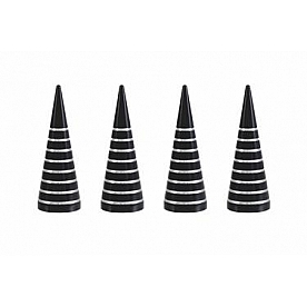 True Spike Lug Nut Cover - LGC026MB