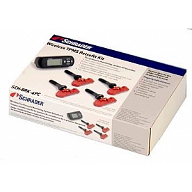 Schrader TPMS Solutions Tire Pressure Monitoring System - TPMS Sensor Retrofit Kit - SCHBRK4PC