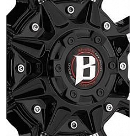 Ballistic Wheels Wheel Center Cap - WXORGB