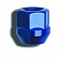 Gorilla Lug Nut - 40037BL