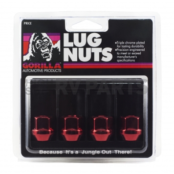 Gorilla Lug Nut - 40037RD-1