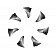 Grid Wheels Wheel Spoke Insert - 1179CAINR