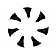 Grid Wheels Wheel Spoke Insert - 129BLINR