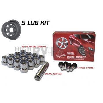 Coyote Wheel Accessories Wheel Installation Kit - 601542