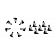 Grid Wheels Wheel Spoke Insert - 1241CAINL