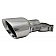 Corsa Performance Exhaust Tail Pipe Tip - TK008