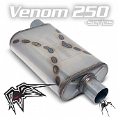 Black Widow Exhaust Venom 250-Series Muffler - BW002-P