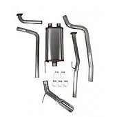 Hooker Headers Exhaust Blackheart Cat Back System - 70506401-RHKR