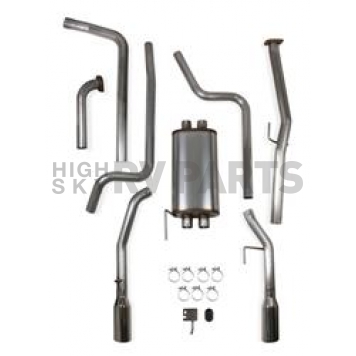 Hooker Headers Exhaust Blackheart Cat Back System - 70506402-RHKR