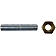 Dorman (OE Solutions) Exhaust Flange Stud and Nut - 29203