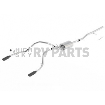 Borla Exhaust Touring Cat Back System - 140538BC