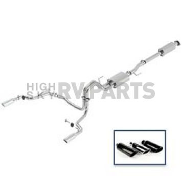 Ford Performance Exhaust Touring Series Cat-Back System - M-5200-F1535DTCA
