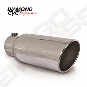 Diamond Eye Performance Exhaust Tail Pipe Tip - 4818BRA-DE