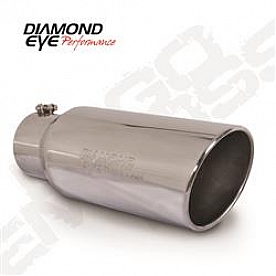 Diamond Eye Performance Exhaust Tail Pipe Tip - 4818BRA-DE