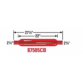 Cherry Bomb Glass Pack Exhaust Muffler - 87505CB