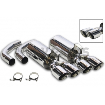 Flow Tech Exhaust Axle Back System - 11542FLT