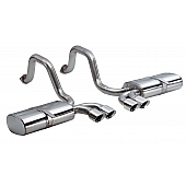 Corsa Performance Exhaust Sport Axle Back System - 14111BLK