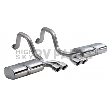 Corsa Performance Exhaust Sport Axle Back System - 14111BLK