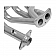 DC Sports 4-2-1 Two Piece Exhaust Header - AHC6005