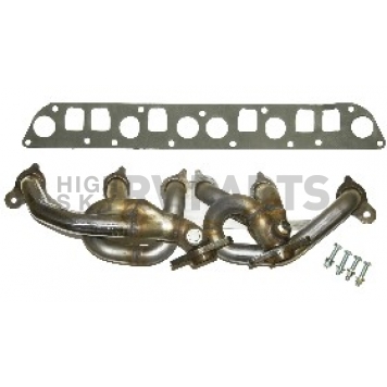 Drake Automotive Shorty Exhaust Header - JP-150001-SS