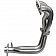 DC Sports 4-2-1 Two Piece Exhaust Header - AHC6007