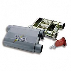 Flow Tech Warlock Bypass Exhaust Muffler - 50551FLT