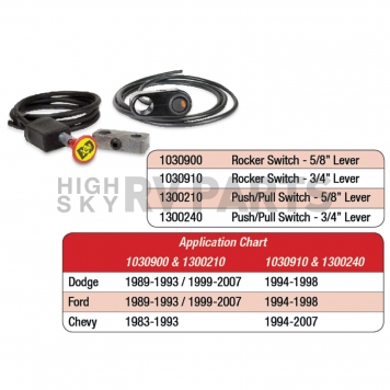BD Diesel Exhaust Brake Switch - 1300210-1