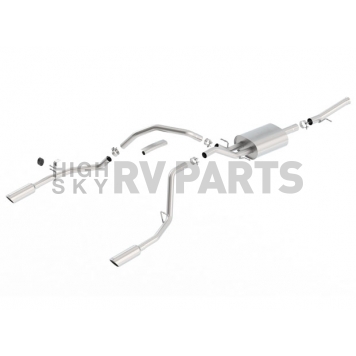 Borla Exhaust S-Type Cat Back System - 140717