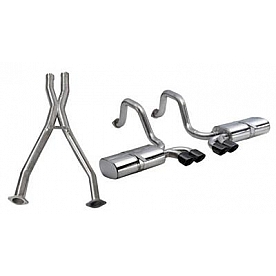 Corsa Performance Exhaust Sport Cat Back System - 14111CBBLK