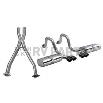 Corsa Performance Exhaust Sport Cat Back System - 14111CBBLK