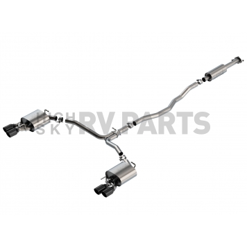 Borla Exhaust S-Type Cat Back System - 140823BC