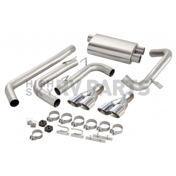 Corsa Performance Exhaust Sport Cat Back System - 14145BLK-1