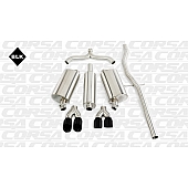 Corsa Performance Exhaust Touring Cat Back System - 14150BLK