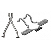 Corsa Performance Exhaust Sport Cat Back System - 14139CBBLK