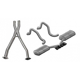 Corsa Performance Exhaust Sport Cat Back System - 14139CBBLK