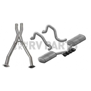 Corsa Performance Exhaust Sport Cat Back System - 14139CBBLK