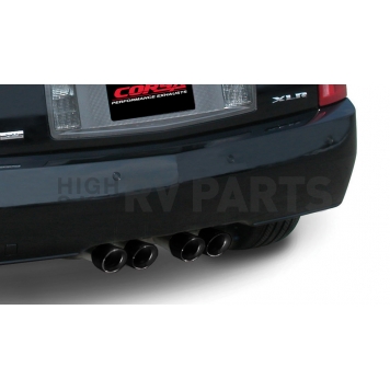 Corsa Performance Exhaust Sport Cat Back System - 14156BLK