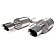 Corsa Performance Exhaust Touring Axle Back System - 14157