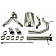 Corsa Performance Exhaust Sport Cat Back System - 14254BLK